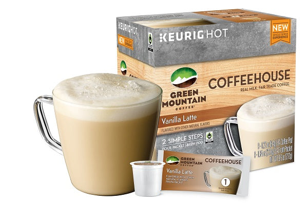 Green Mountain Coffeehouse Vanilla latte