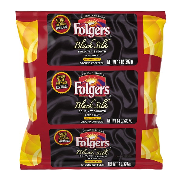 Folgers Black Silk Filter Packs