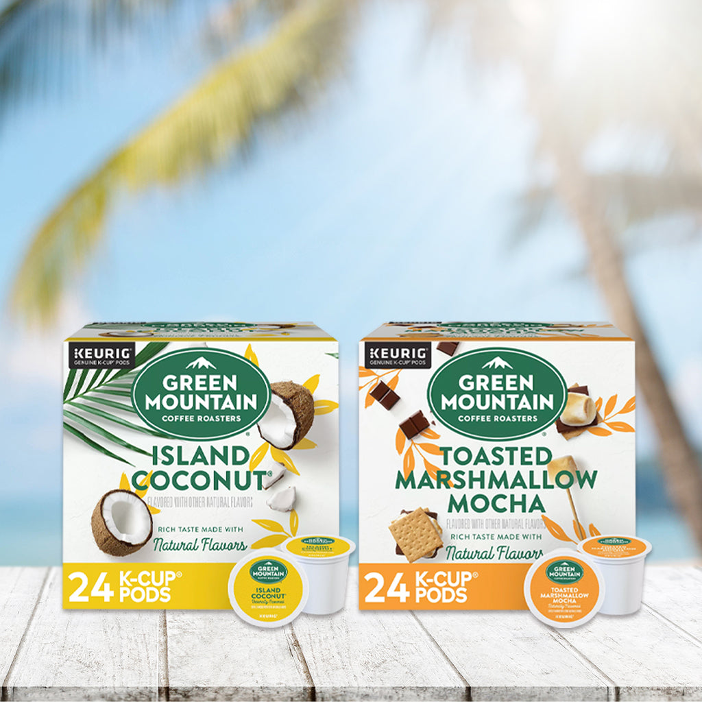 Shop Seasonal Keurig K-Cup Coffee. Island Coconut and Toasted Marshmallow K-Cups On Sale Today.
