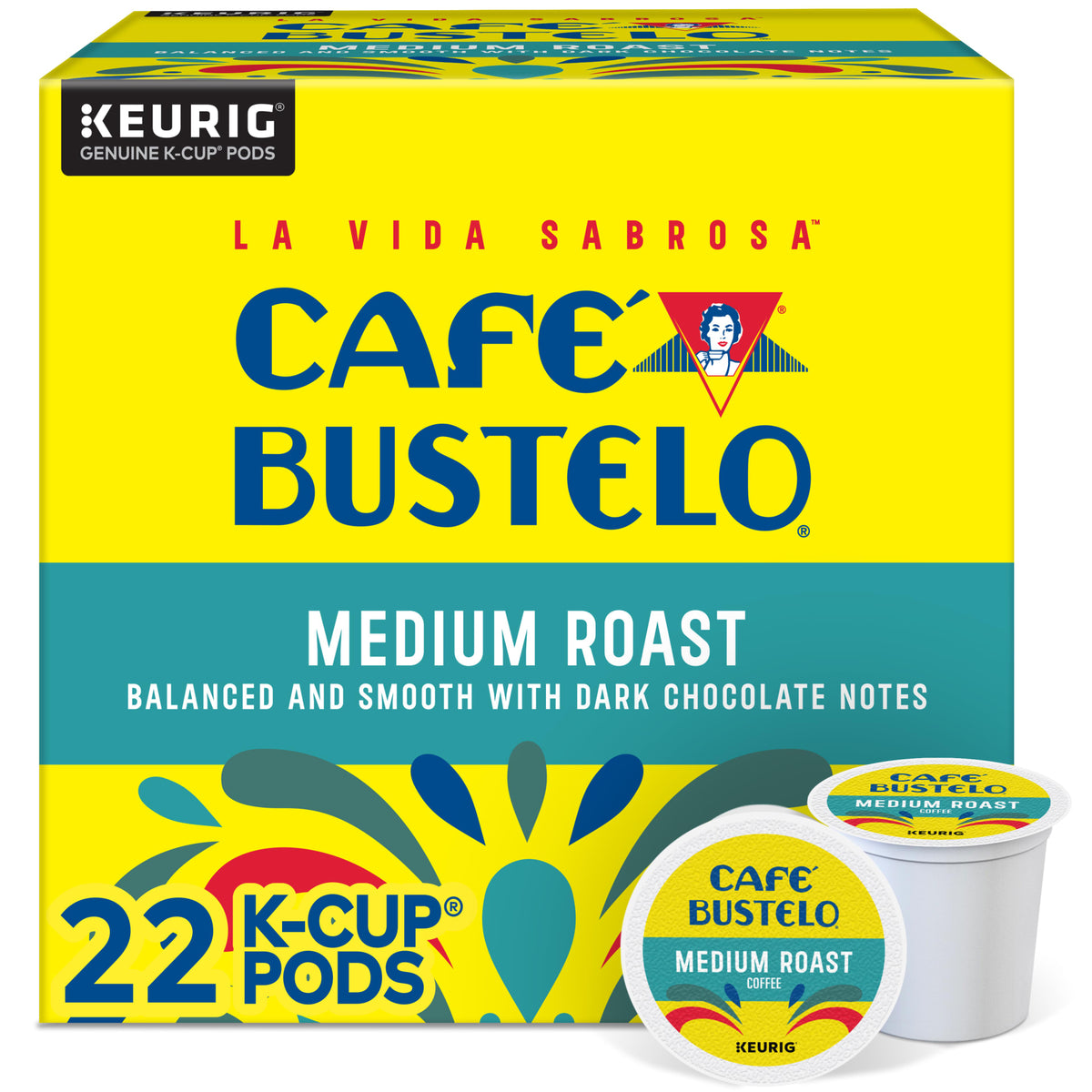 bustelo coffee cup Cafe Bustelo Medium Roast K-Cups | Cuban Coffee