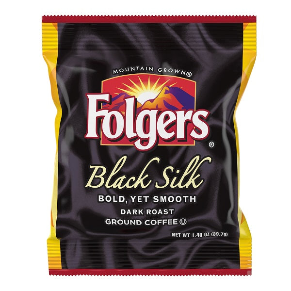 Folgers Black Silk Ground Coffee Pack