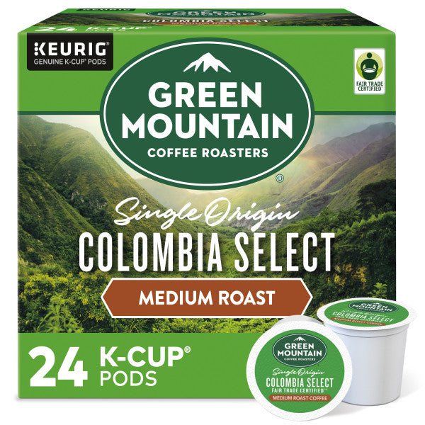 Green Mountain Colombian Fair Trade K-Cups, Medium Roast | 11th